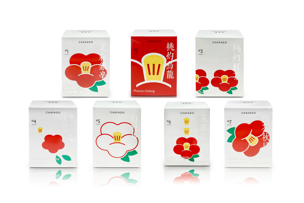 CHAFADO Artisanal Teabag Series 01－07丨椿華堂茶包七款